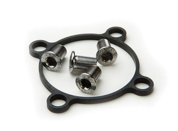 Race Face Granny Ring Spider Sett Sort alu, 64mm BCD,  inkl. 4 bolter 
